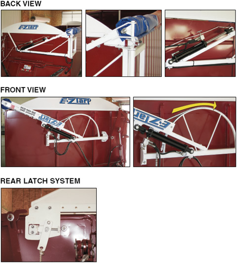 Automated truck tarp controls